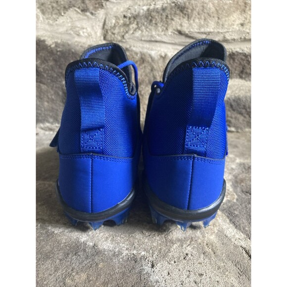 Nike Alpha Menace Pro 2 Mid Football Cleats Mens Size 10 Royal Blue BV3945-400 - Picture 5 of 7